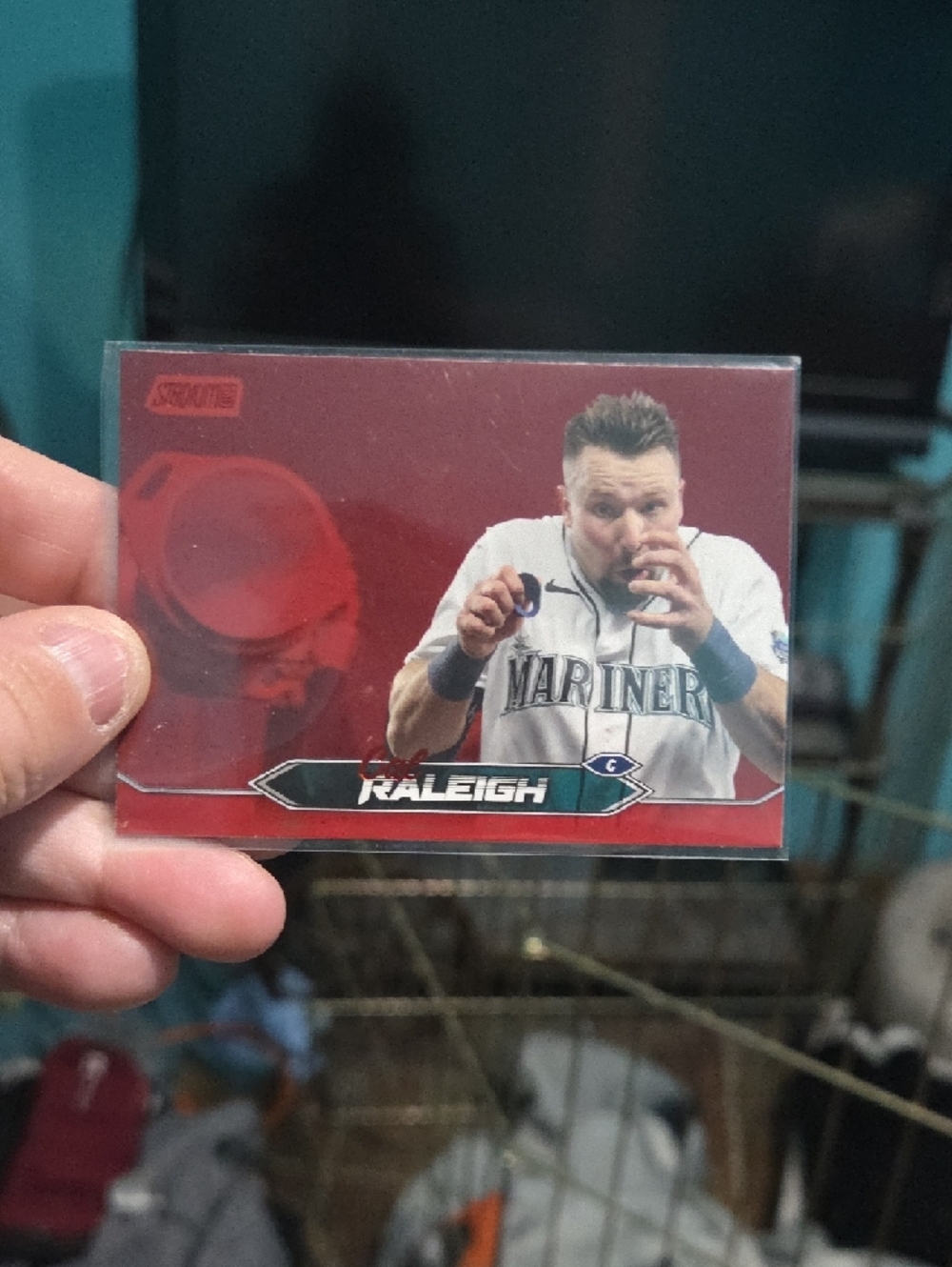 Seattle Mariners Baseball Trading Card - Red Insert - Picture 2 of 3